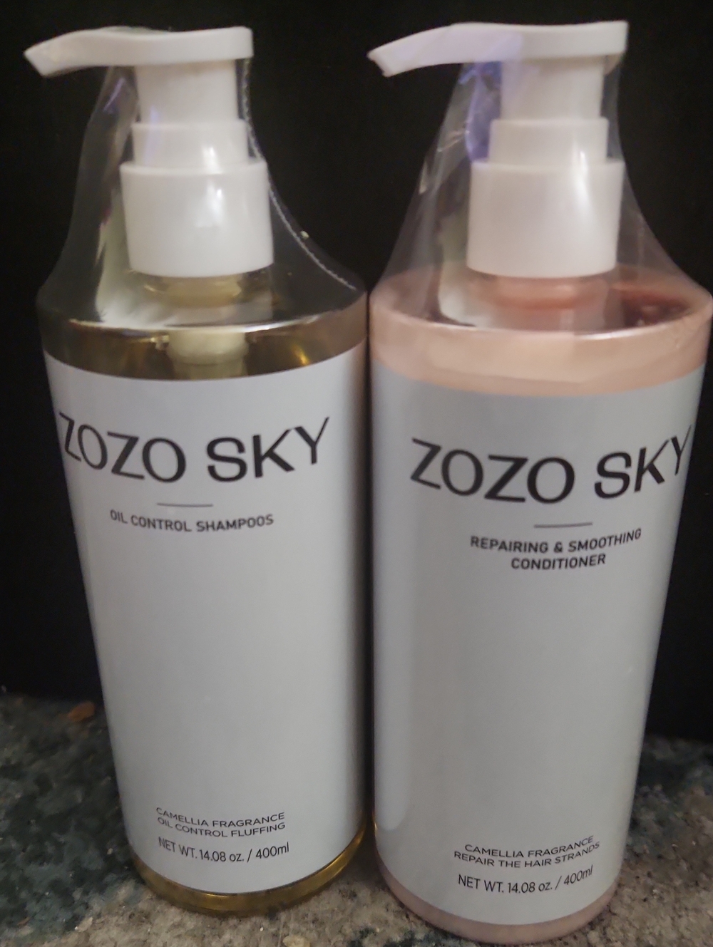 Zozo Sky Oil Control ShampooRepairing & Smoothing Conditioner - Hydrating Finish